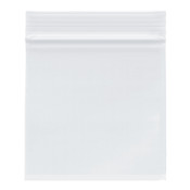 Plymor Zipper Reclosable Plastic Bags, 2 Mil, 4" x 4" (Pack of 100)