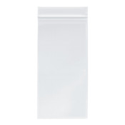 Plymor Zipper Reclosable Plastic Bags, 2 Mil, 4" x 8" (Pack of 100)