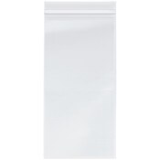 Plymor 5" x 10" (Pack of 100), 2 Mil Zipper Reclosable Plastic Bags