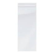 Plymor Zipper Reclosable Plastic Bags, 2 Mil, 5" x 12" (Pack of 100)