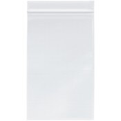Plymor 5" x 8" (Pack of 100), 2 Mil Zipper Reclosable Plastic Bags
