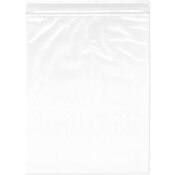 Plymor 7" x 9" (Pack of 100), 2 Mil Zipper Reclosable Plastic Bags