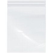 Plymor 8" x 10" (Pack of 100), 2 Mil Zipper Reclosable Plastic Bags