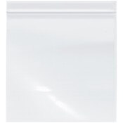 Plymor 8" x 8" (Pack of 100), 2 Mil Zipper Reclosable Plastic Bags