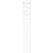 Plymor 2" x 12" (Pack of 100), 2 Mil with Hang-Hole Zipper Reclosable Plastic Bags