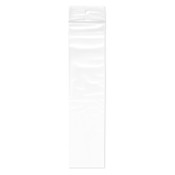 Plymor Zipper Reclosable Plastic Bags, 2 Mil with Hang-Hole, 2" x 8" (Pack of 100)
