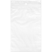 Plymor 4" x 6" (Pack of 100), 2 Mil with Hang-Hole Zipper Reclosable Plastic Bags