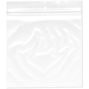 Plymor 5" x 5" (Pack of 100), 2 Mil with Hang-Hole Zipper Reclosable Plastic Bags
