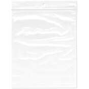 Plymor 5" x 6" (Pack of 100), 2 Mil with Hang-Hole Zipper Reclosable Plastic Bags