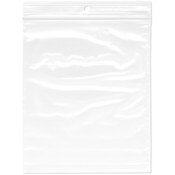 Plymor 5" x 6" (Pack of 100), 2 Mil with Hang-Hole Zipper Reclosable Plastic Bags
