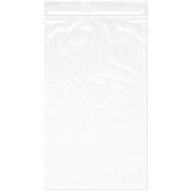 Plymor 6" x 10" (Pack of 100), 2 Mil with Hang-Hole Zipper Reclosable Plastic Bags