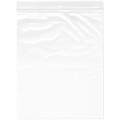 Plymor 8" x 10" (Pack of 100), 2 Mil with Hang-Hole Zipper Reclosable Plastic Bags