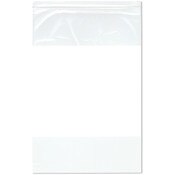 Plymor 12" x 18" (Pack of 100), 2 Mil White-Block Zipper Reclosable Plastic Bags