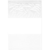 Plymor 13" x 18" (Pack of 100), 2 Mil with White-Block Zipper Reclosable Plastic Bags