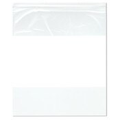 Plymor 14" x 16" (Pack of 100), 2 Mil White-Block Zipper Reclosable Plastic Bags