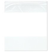 Plymor 18" x 20" (Pack of 100), 2 Mil White-Block Zipper Reclosable Plastic Bags