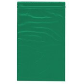 Plymor 6" x 9" (Pack of 100), Green 2 Mil Zipper Reclosable Plastic Bags
