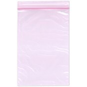 Plymor 4" x 6" (Pack of 100), 2 Mil Anti-Static Zipper Reclosable Plastic Bags