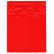 Plymor 10" x 12" (Pack of 100), Red 2 Mil Zipper Reclosable Plastic Bags