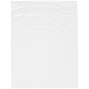 Plymor 12" x 15" (Pack of 100), White 2 Mil Zipper Reclosable Plastic Bags
