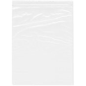 Plymor 8" x 10" (Pack of 100), White 2 Mil Zipper Reclosable Plastic Bags