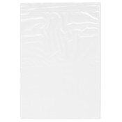 Plymor 9" x 12" (Pack of 100), White 2 Mil Zipper Reclosable Plastic Bags