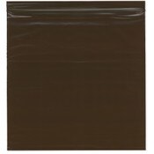 Plymor 12" x 12" (Pack of 100), 3 Mil Amber UV Zipper Reclosable Plastic Bags