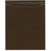 Plymor 12" x 15" (Pack of 100), 3 Mil Amber UV Zipper Reclosable Plastic Bags