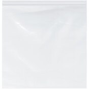 Plymor 20" x 20" (Pack of 50), 4 Mil Heavy Duty Zipper Reclosable Plastic Bags