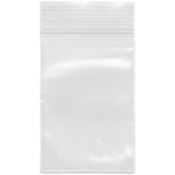 Plymor 2.5" x 3.5" (Pack of 100), 4 Mil Heavy Duty Zipper Reclosable Plastic Bags