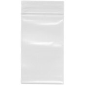 Plymor 2.5" x 4" (Pack of 100), 4 Mil Heavy Duty Zipper Reclosable Plastic Bags