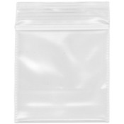 Plymor Heavy Duty Plastic Reclosable Zipper Bags, 4 Mil, 2" x 2" (Pack of 100)