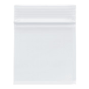 Plymor Heavy Duty Plastic Reclosable Zipper Bags, 4 Mil, 3" x 3" (Pack of 100)