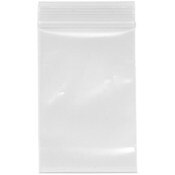 Plymor 3" x 4.5" (Pack of 100), 4 Mil Heavy Duty Zipper Reclosable Plastic Bags