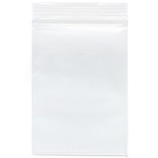 Plymor 3" x 4" (Pack of 100), 4 Mil Heavy Duty Zipper Reclosable Plastic Bags