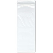 Plymor 3" x 8" (Pack of 100), 4 Mil Heavy Duty Zipper Reclosable Plastic Bags