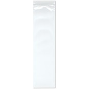 Plymor 4" x 15" (Pack of 100), 4 Mil Heavy Duty Zipper Reclosable Plastic Bags
