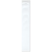 Plymor 4" x 24" (Pack of 100), 4 Mil Heavy Duty Zipper Reclosable Plastic Bags