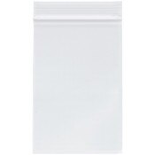 Plymor 4" x 6" (Pack of 100), 4 Mil Heavy Duty Zipper Reclosable Plastic Bags
