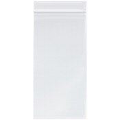 Plymor 4" x 8" (Pack of 100), 4 Mil Heavy Duty Zipper Reclosable Plastic Bags
