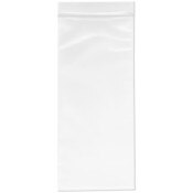 Plymor 4" x 9" (Pack of 100), 4 Mil Heavy Duty Zipper Reclosable Plastic Bags