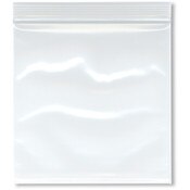 Plymor 5" x 5" (Pack of 100), 4 Mil Heavy Duty Zipper Reclosable Plastic Bags