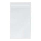 Plymor Heavy Duty Plastic Reclosable Zipper Bags, 4 Mil, 5" x 8" (Pack of 100)