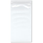 Plymor 5" x 9" (Pack of 100), 4 Mil Heavy Duty Zipper Reclosable Plastic Bags
