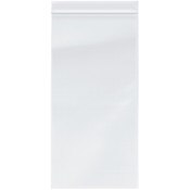 Plymor 6" x 12" (Pack of 100), 4 Mil Heavy Duty Zipper Reclosable Plastic Bags