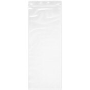 Plymor 6" x 15" (Pack of 100), 4 Mil Heavy Duty Zipper Reclosable Plastic Bags
