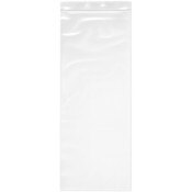 Plymor 6" x 15" (Pack of 100), 4 Mil Heavy Duty Zipper Reclosable Plastic Bags
