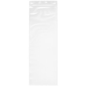 Plymor 6" x 18" (Pack of 100), 4 Mil Heavy Duty Zipper Reclosable Plastic Bags