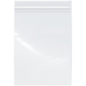 Plymor 6" x 8" (Pack of 100), 4 Mil Heavy Duty Zipper Reclosable Plastic Bags