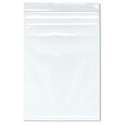 Plymor 7" x 10" (Pack of 100), 4 Mil Heavy Duty Zipper Reclosable Plastic Bags